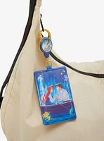 Loungefly Disney The Little Mermaid Ariel & Eric Lagoon Retractable Lanyard