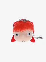 Studio Ghibli Ponyo Figural Flocked Ponyo Keychain