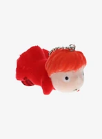 Studio Ghibli Ponyo Figural Flocked Ponyo Keychain