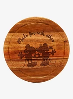 Disney Mickey & Minnie Cheese Board and Utensil Set