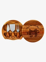 Disney Mickey & Minnie Cheese Board and Utensil Set