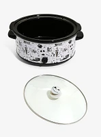 Disney The Nightmare Before Christmas Black & White 7-Quart Slow Cooker