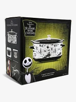 Disney The Nightmare Before Christmas Black & White 7-Quart Slow Cooker