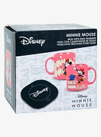 Disney Minnie Mouse See You Latte Pink Mug with Warmer