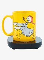 Disney Donald Duck Early Bird Yellow Mug with Warmer