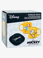 Disney Donald Duck Early Bird Yellow Mug with Warmer