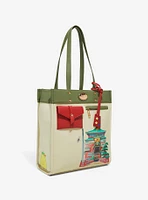 Studio Ghibli® Spirited Away Bathhouse Multi-Pocket Tote Bag - BoxLunch Exclusive