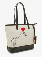 Peanuts Snoopy Heart Kite Tote Bag with Coin Purse - BoxLunch Exclusive