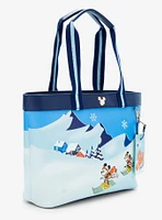 Our Universe Disney Mickey Mouse & Friends Ski Tote Bag with Wristlet Pouch - BoxLunch Exclusive