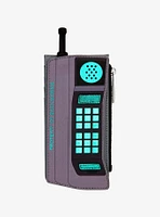 Loungefly Saved By The Bell Zach Morris' Phone Figural Glow-in-the-Dark Cardholder