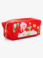 Strawberry Shortcake Custard & Strawberry Gardening Scene Pencil Case