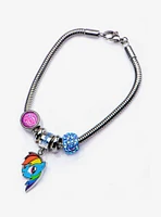 My Little Pony Rainbow Dash Bead Charm Bracelet Set