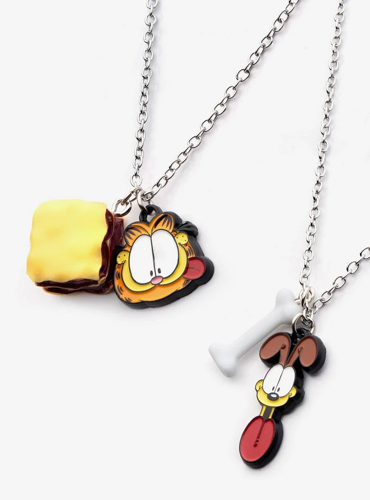 Garfield and Oddie BFF Necklace Set