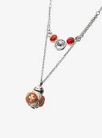 Star Wars Episode 9 BB-8 Tiered Pendant Necklace