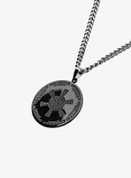 Star Wars Galactic Empire Symbol Gun Metal Pendant Necklace