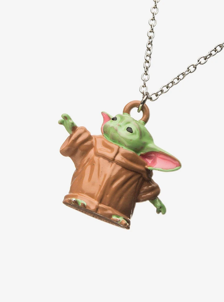 Star Wars The Mandalorian The Child Yoda 3D Necklace