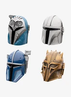 Star Wars The Mandalorian 3D Helmet Pin Set