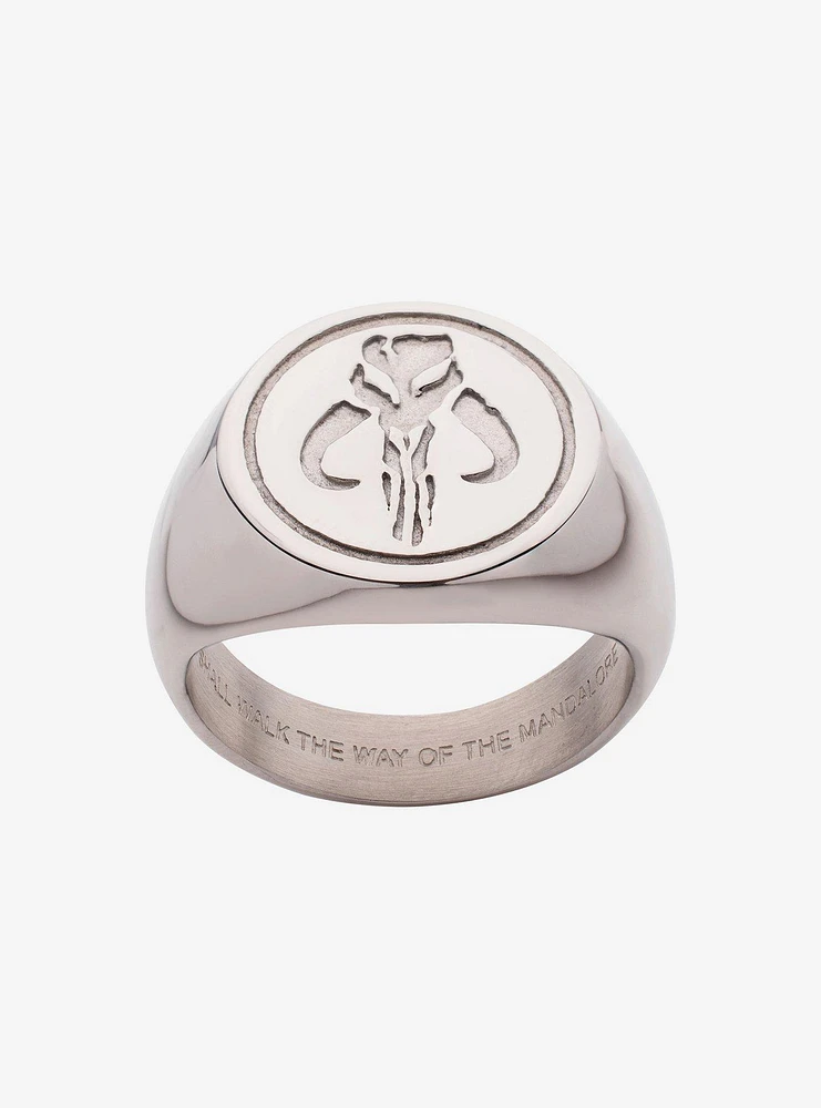 Star Wars The Mandalorian Symbol Ring