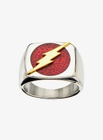 DC Comics The Flash Raised Bolt Ring