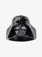 Star Wars Black Plated Darth Vader 3D Ring