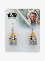 Star Wars Ahsoka 3D Chopper Dangle Earrings