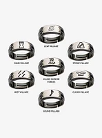 Naruto Shinobi Headband Ring Set