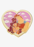 Loungefly Disney Hercules Meg & Hercules Heart Enamel Pin - BoxLunch Exclusive