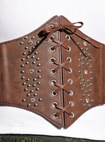 Brown Bling Corset Belt