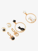 Pretty Guardian Sailor Moon Luna & Artemis Earring Set - BoxLunch Exclusive