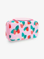 Sonix Strawberry Pink Allover Print Nintendo Switch Carrying Case