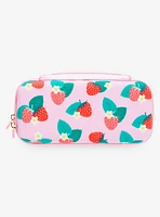 Sonix Strawberry Pink Allover Print Nintendo Switch Carrying Case