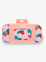 Sonix Strawberry Pink Allover Print Nintendo Switch Carrying Case