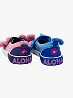 Disney Stitch & Angel Plush Slip-On Sneakers