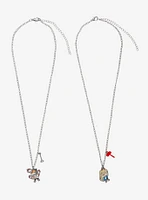 Chainsaw Man Chibi Power & Denji Best Friend Necklace Set