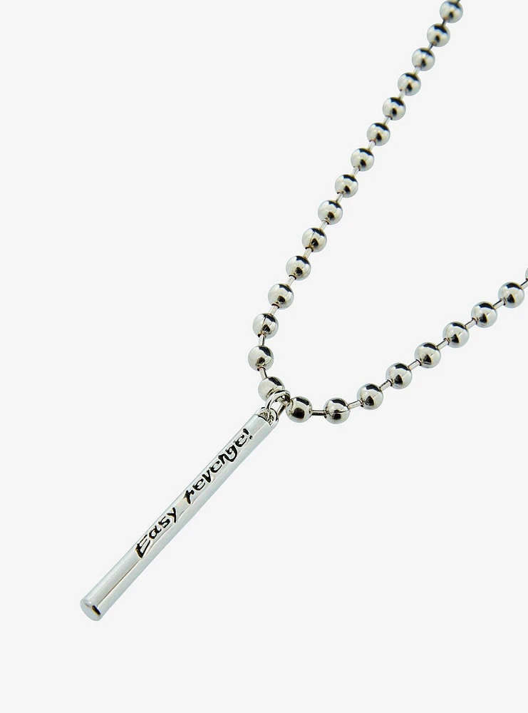 Chainsaw Man Easy Revenge Necklace