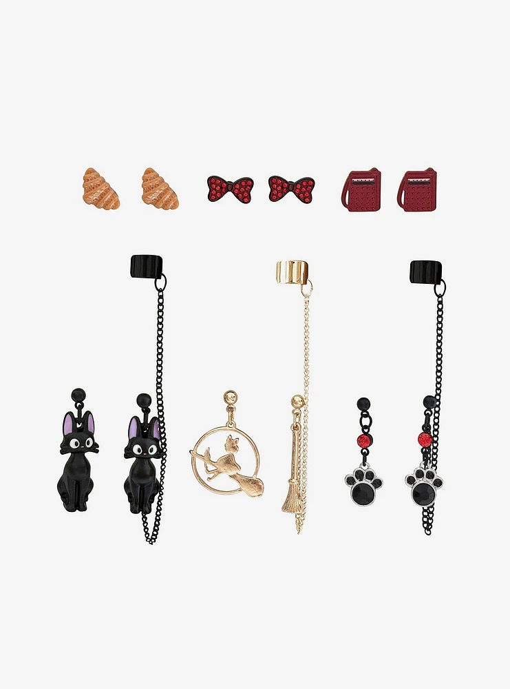 Studio Ghibli® Kiki's Delivery Service Icons Stud & Cuff Earring Set