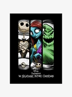 The Nightmare Before Christmas Group Grid T-Shirt