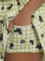 Disney Mickey Mouse & Minnie Gingham Active Skort