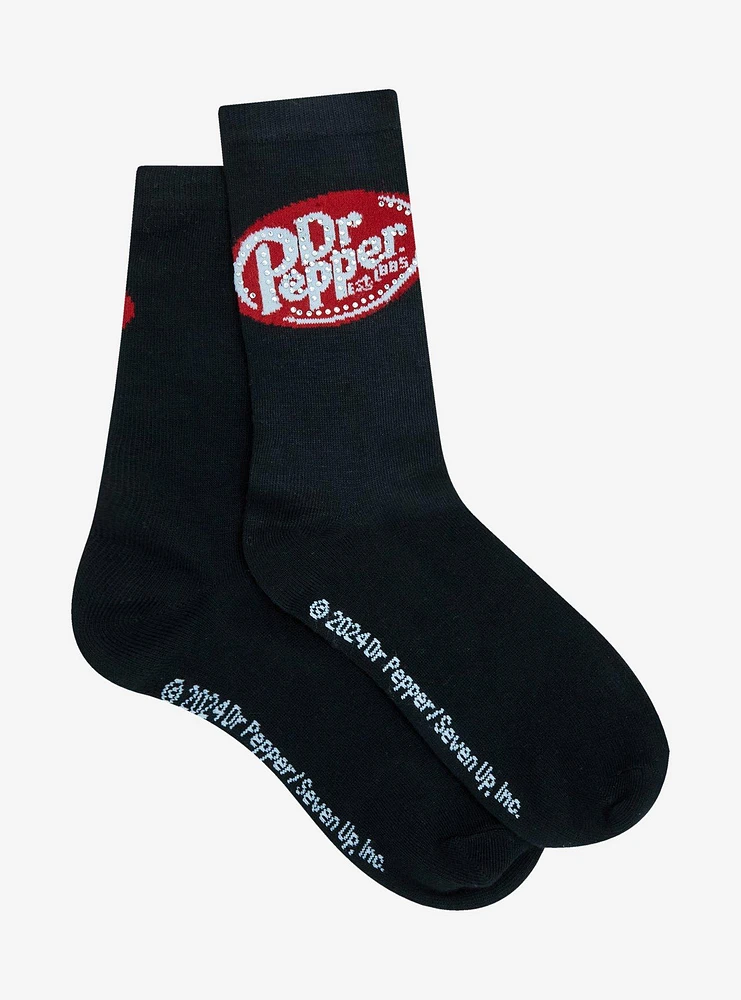 Dr. Pepper Rhinestone Crew Socks