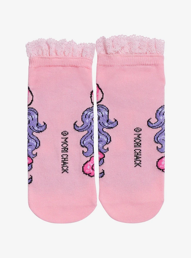 Gloomy Bear X Yurie Sekiya Lace Trim No-Show Socks