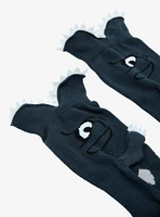 Godzilla Biting Crew Socks