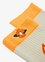 Studio Ghibli® Howl's Moving Castle Calcifer Flower Crew Socks