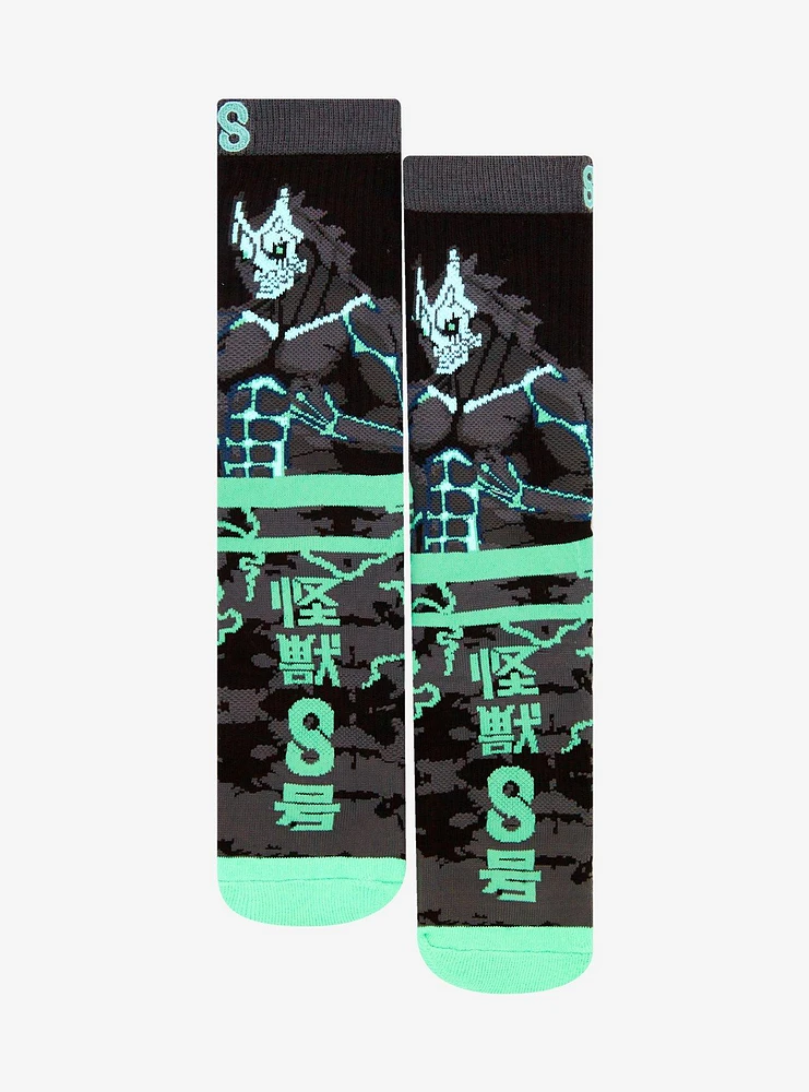 Kaiju No. 8 Blacklight Crew Socks