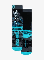 Kaiju No. 8 Blacklight Crew Socks