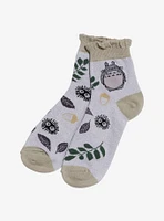 Studio Ghibli® My Neighbor Totoro Glitter Ruffle Ankle Socks