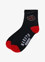 Naruto Shippuden Akatsuki Rhinestone Ankle Socks