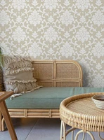 Damask Taupe Peel & Stick Wallpaper