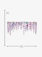 Watercolor Wisteria Giant Wall Decals