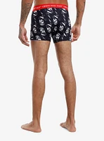 Ghost Face Allover Print Boxer Briefs