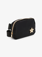 Nintendo Super Mario Bros. Star Black Belt Bag — BoxLunch Exclusive